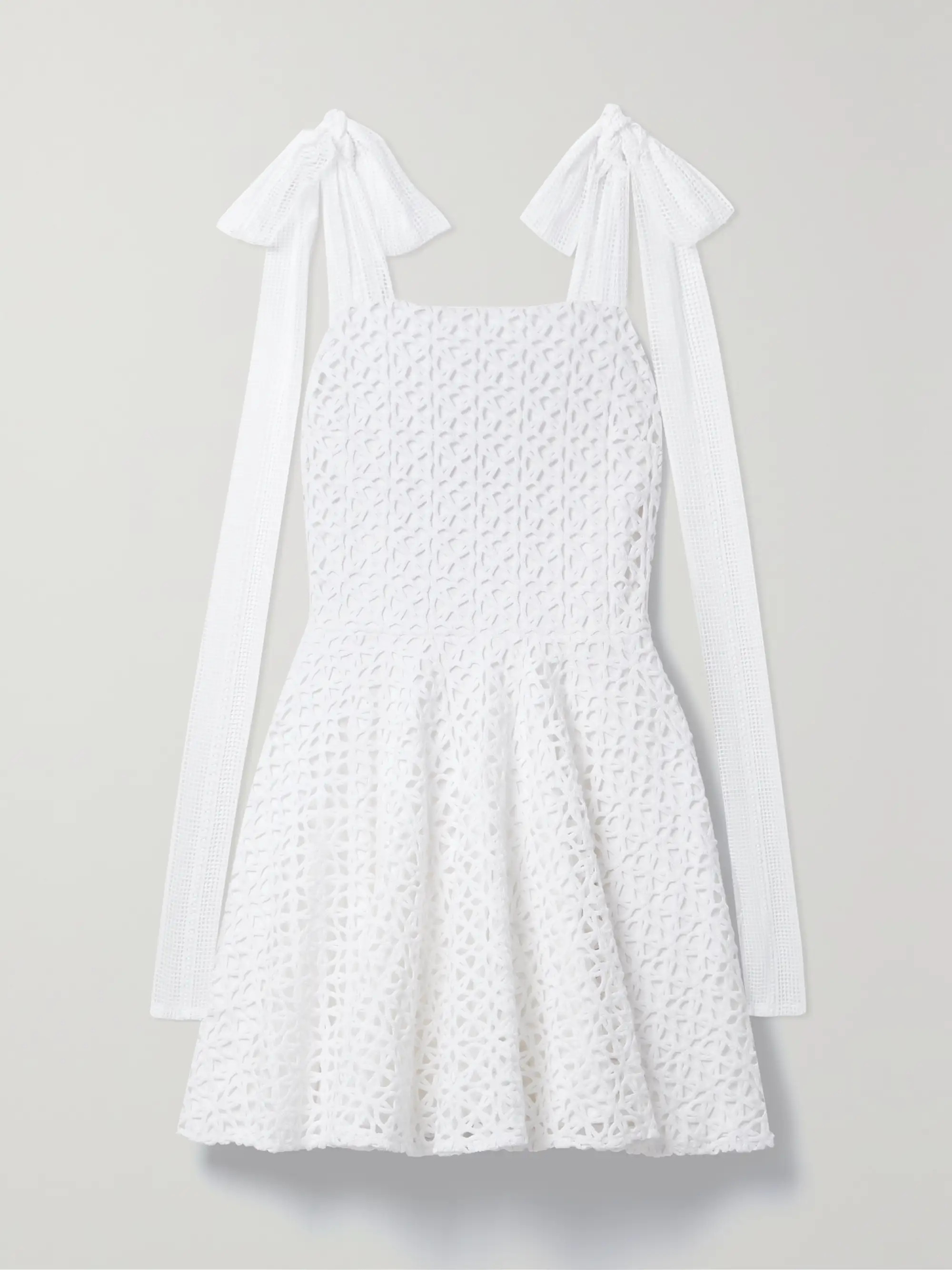 Lily crocheted cotton mini dress | NET-A-PORTER (US)