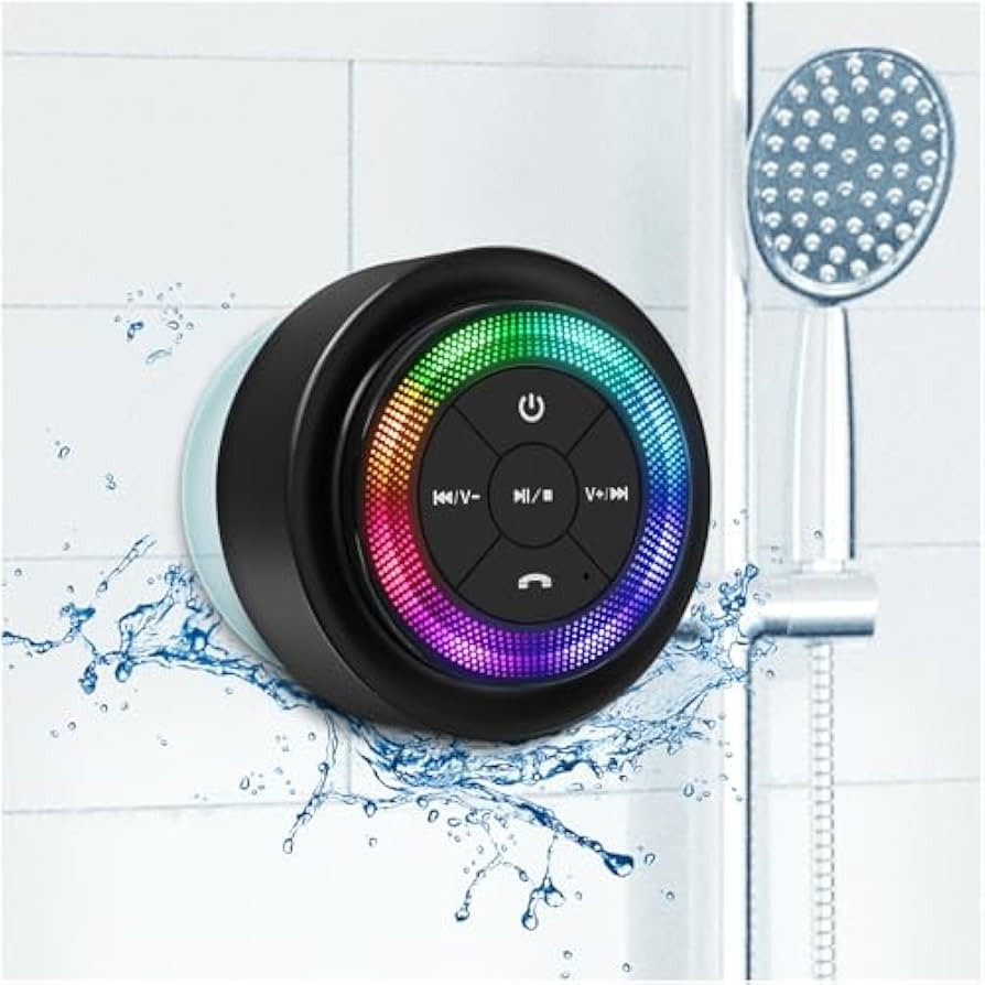 XLeader Shower Speaker, Upgraded,Certified IPX7 Waterproof, Mini Bluetooth Wireless Small Speaker... | Amazon (US)