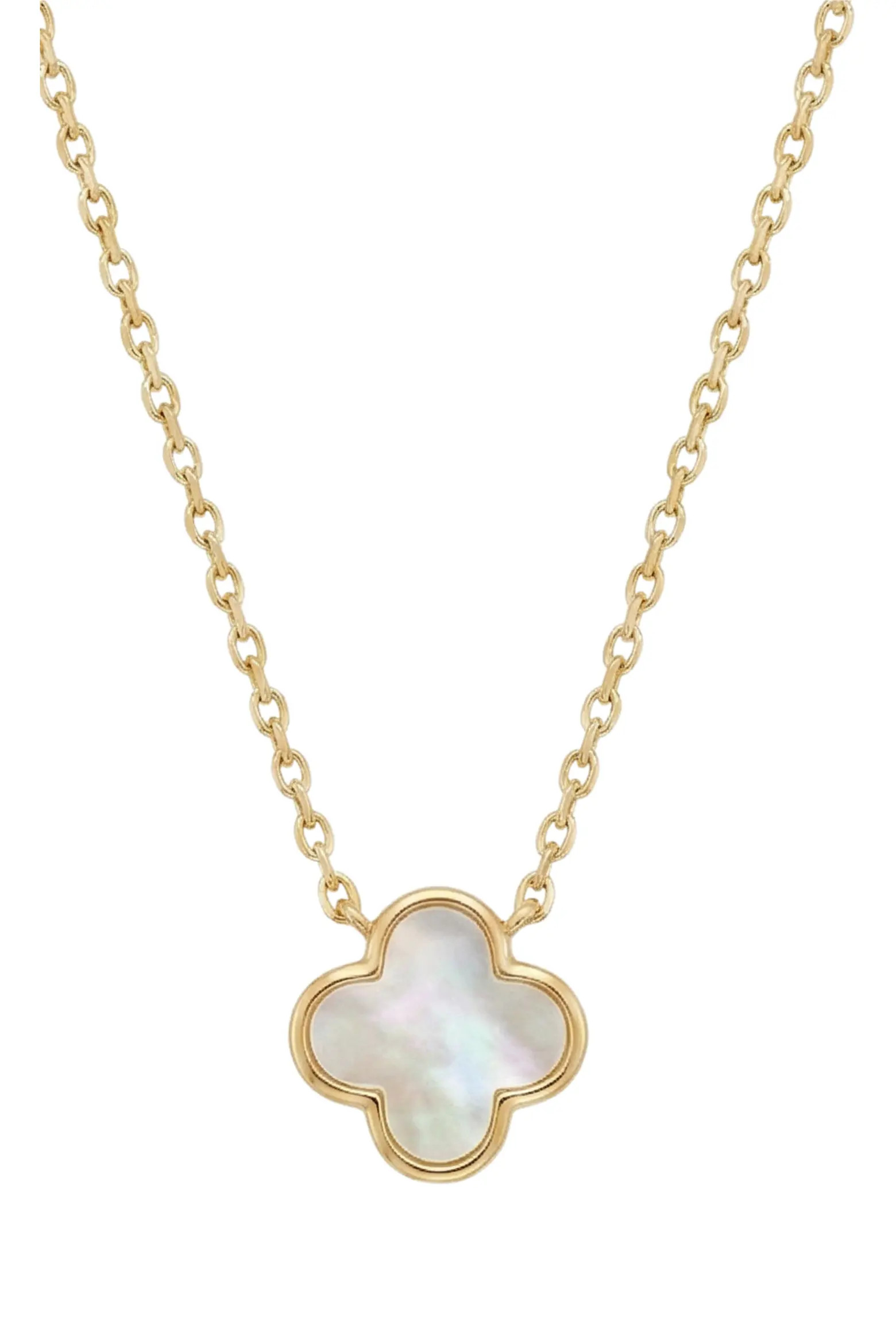 Mother-of-Pearl Clover Pendant Necklace (Women) | Nordstrom | Nordstrom