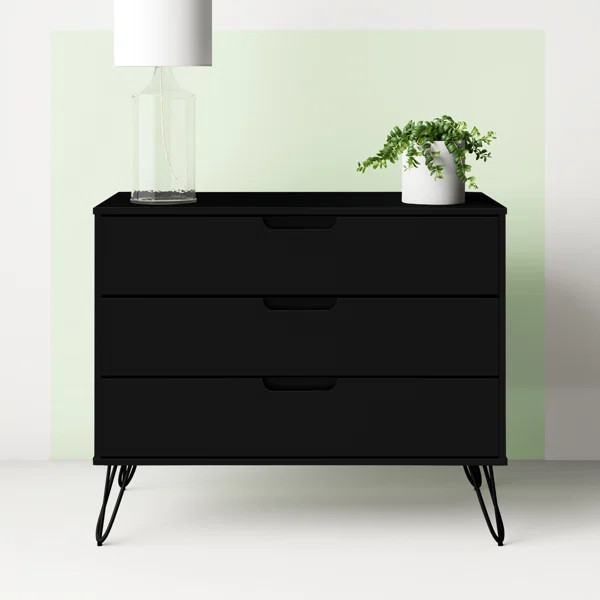 Chehalis 30.23'' Tall 3 - Drawer Bachelor's Chest | Wayfair North America