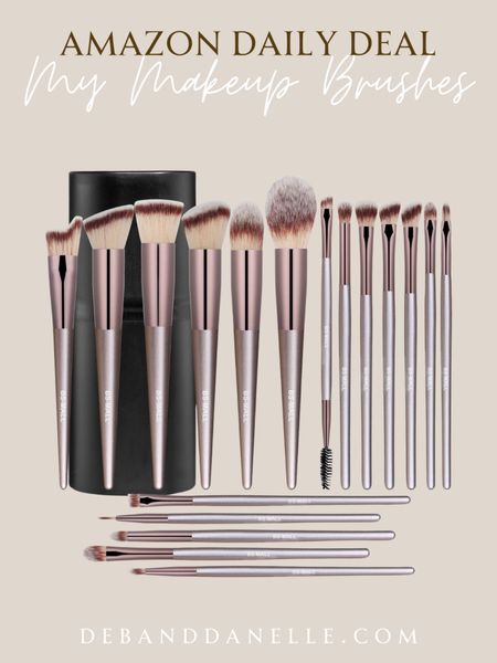 My go-to makeup brushes are currently on sale on Amazon for under $10! #makeup 

#LTKsalealert #LTKover40 #LTKbeauty