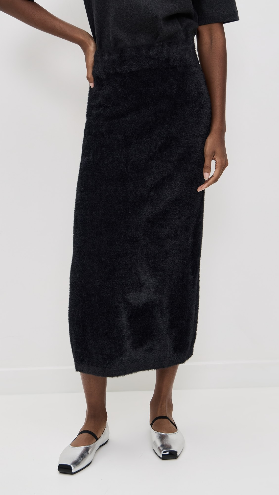 Fuzzy Midi Skirt | Shopbop