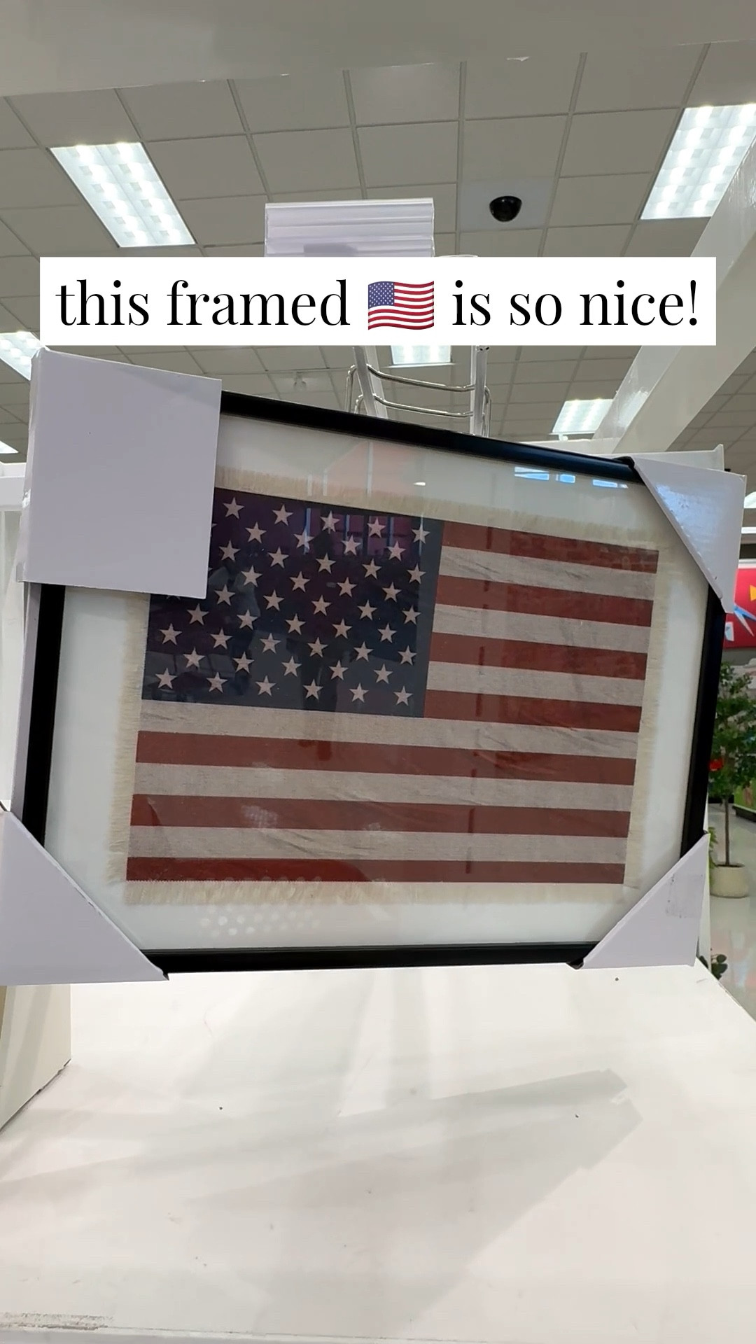 Home decor prep for summer! This framed American flag is so classic 🇺🇸 

#LTKHome