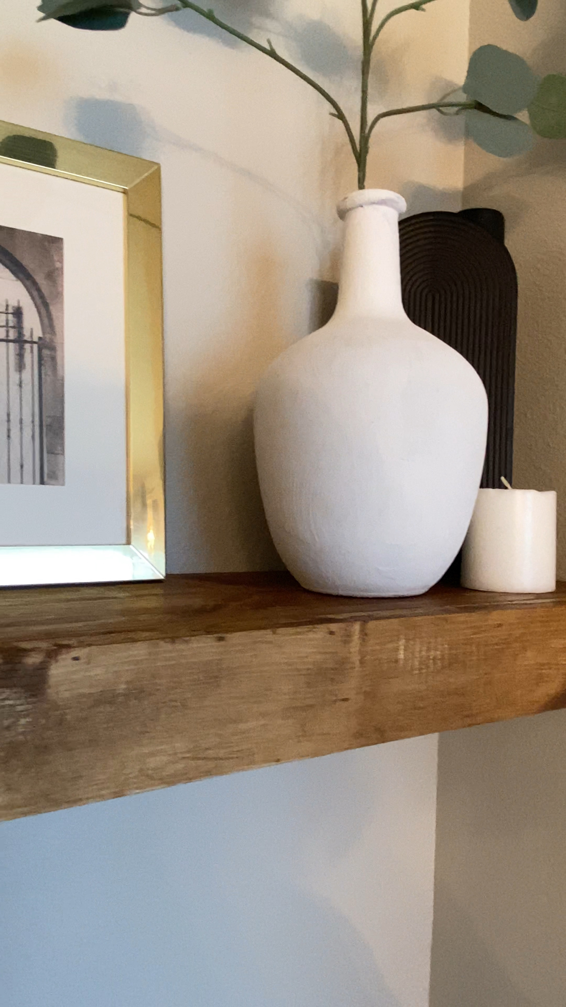 DIY rustic floating bathroom shelf. #bathroomdecor #diy #floatingshelves #rustic 

#LTKfindsunder50 #LTKhome #LTKVideo