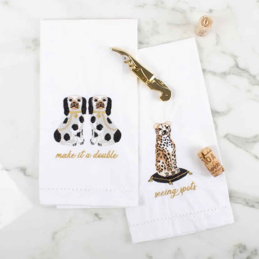 Bar Cart Towel Set | Sea Marie Designs