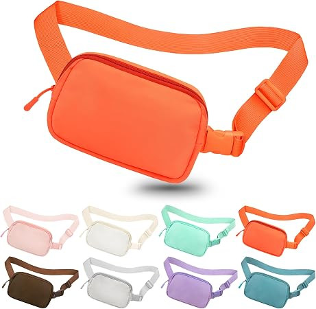 Fanny Pack Crossbody Bag for Women and Men, Belt Bag for Hiking Bum Bag with Adjustable Strap,Cas... | Amazon (US)