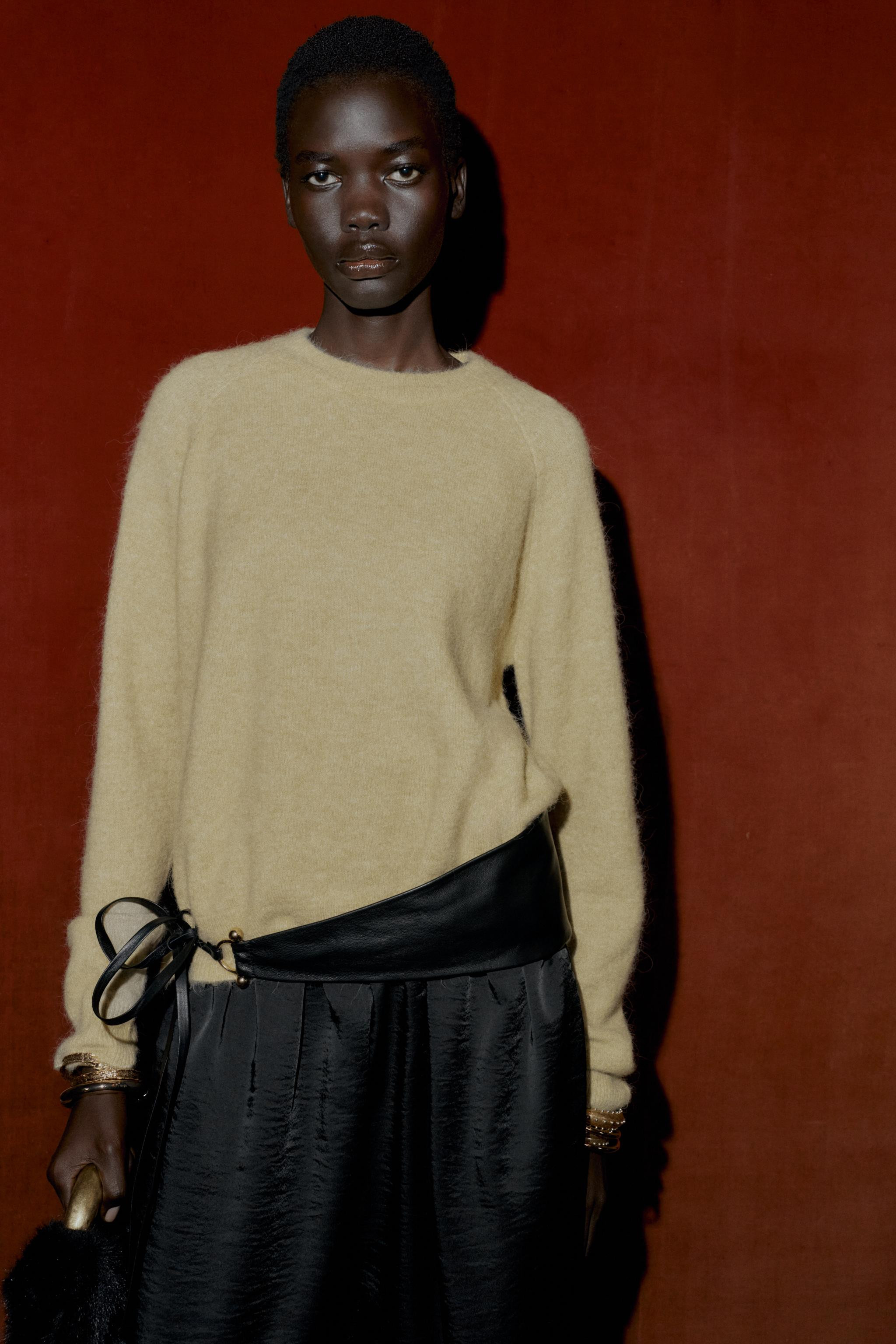 WOOL AND ALPACA SWEATER | Zara US