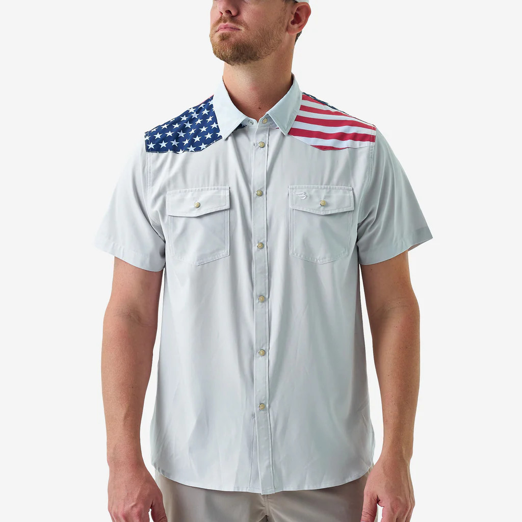 Performance Western Shirt - All American | BURLEBO