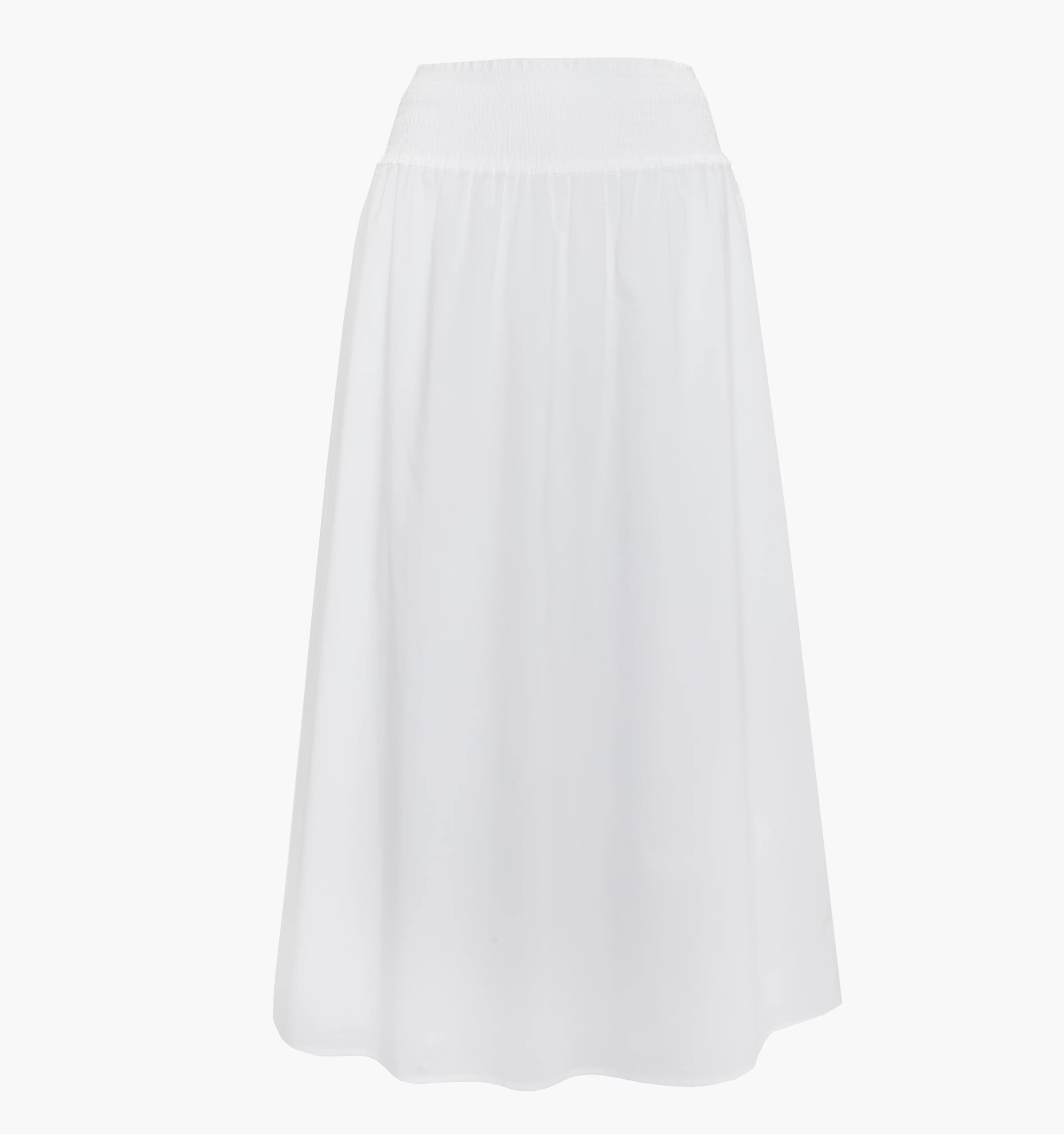 The Delphine Nap Skirt | White / L | 100% Cotton | Hill House Home | Hill House Home US