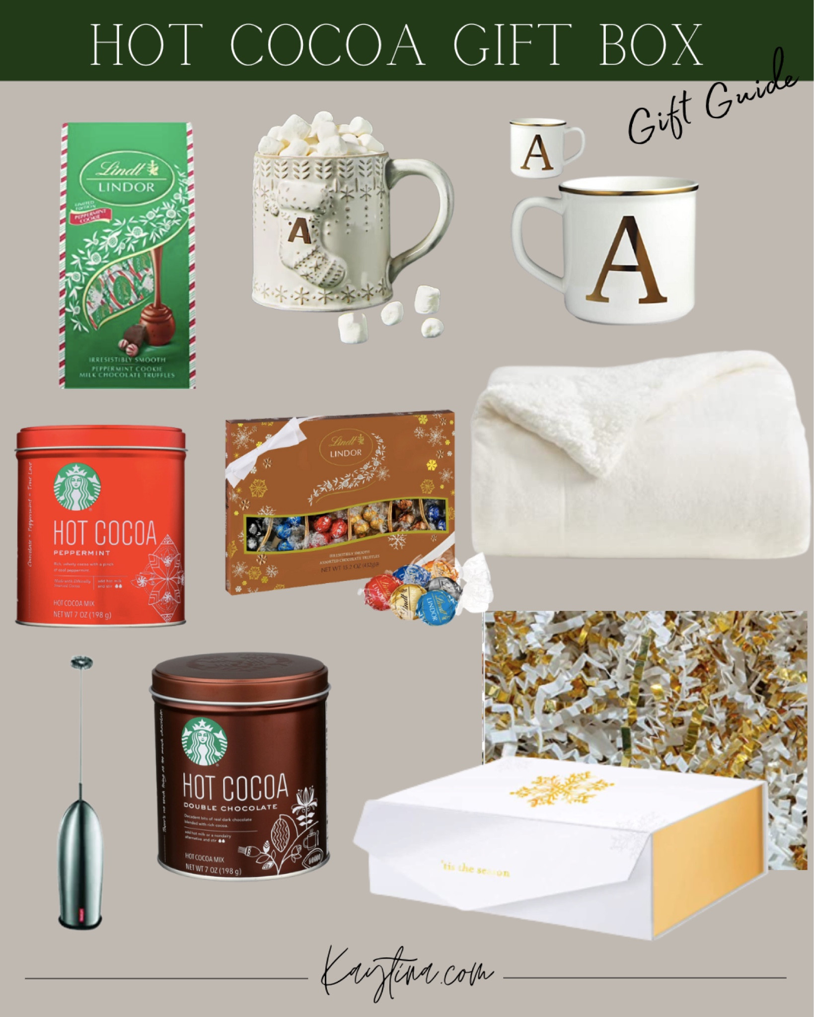 Hot cocoa gift box.
Great gift for friends, co-workers, and more!


#LTKGiftGuide #LTKSeasonal #LTKHoliday