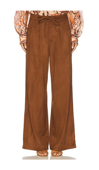 Steve Madden Alysia Pant in Brown. - size S | Revolve Clothing (Global)
