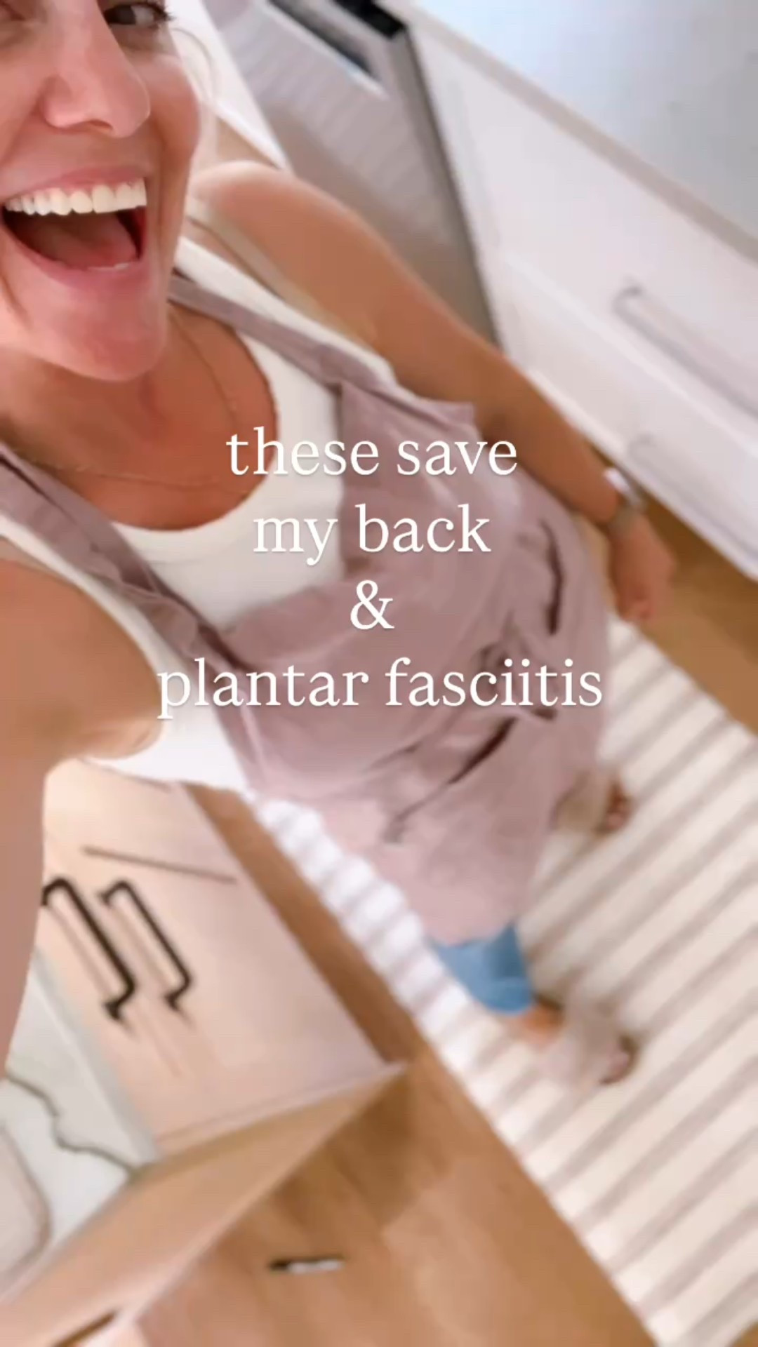 When your back and feet need support in the kitchen 

#LTKHome #LTKOver40