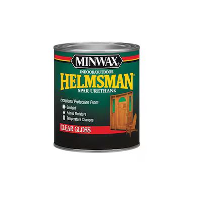 Minwax Helmsman Clear Gloss Oil-Based Varnish (1-Quart) | Lowe's