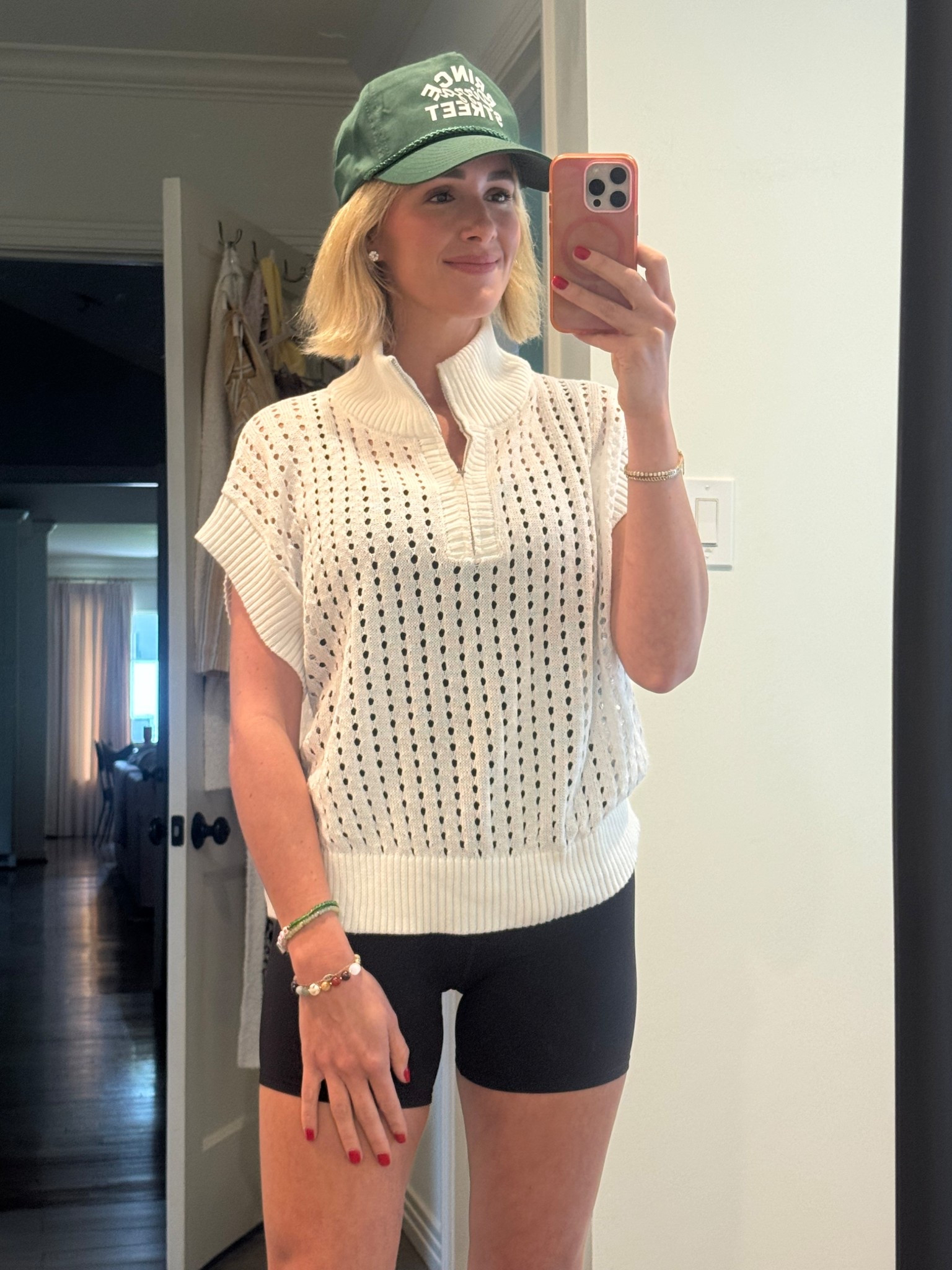 ☀️ I have been wearing this Varley dupe on repeat! It is lightweight and great to throw on in this Texas heat. 

It is a bit oversized and I am in a size small! 

#LTKActive #LTKSummerEdit #LTKFindsUnder50