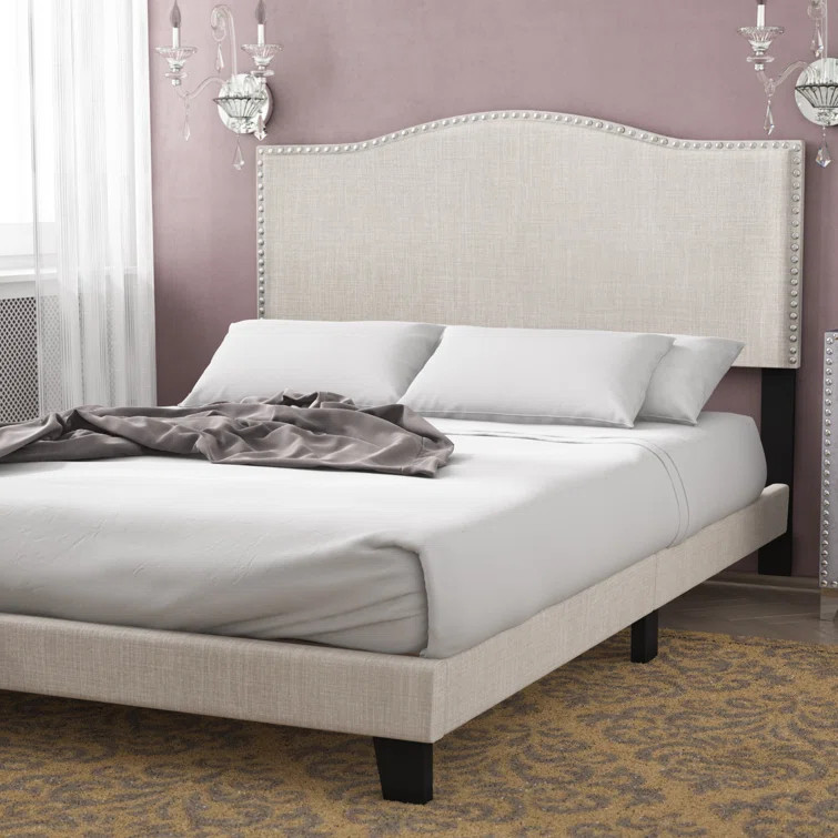 Upholstered Low Profile Standard Bed | Wayfair North America