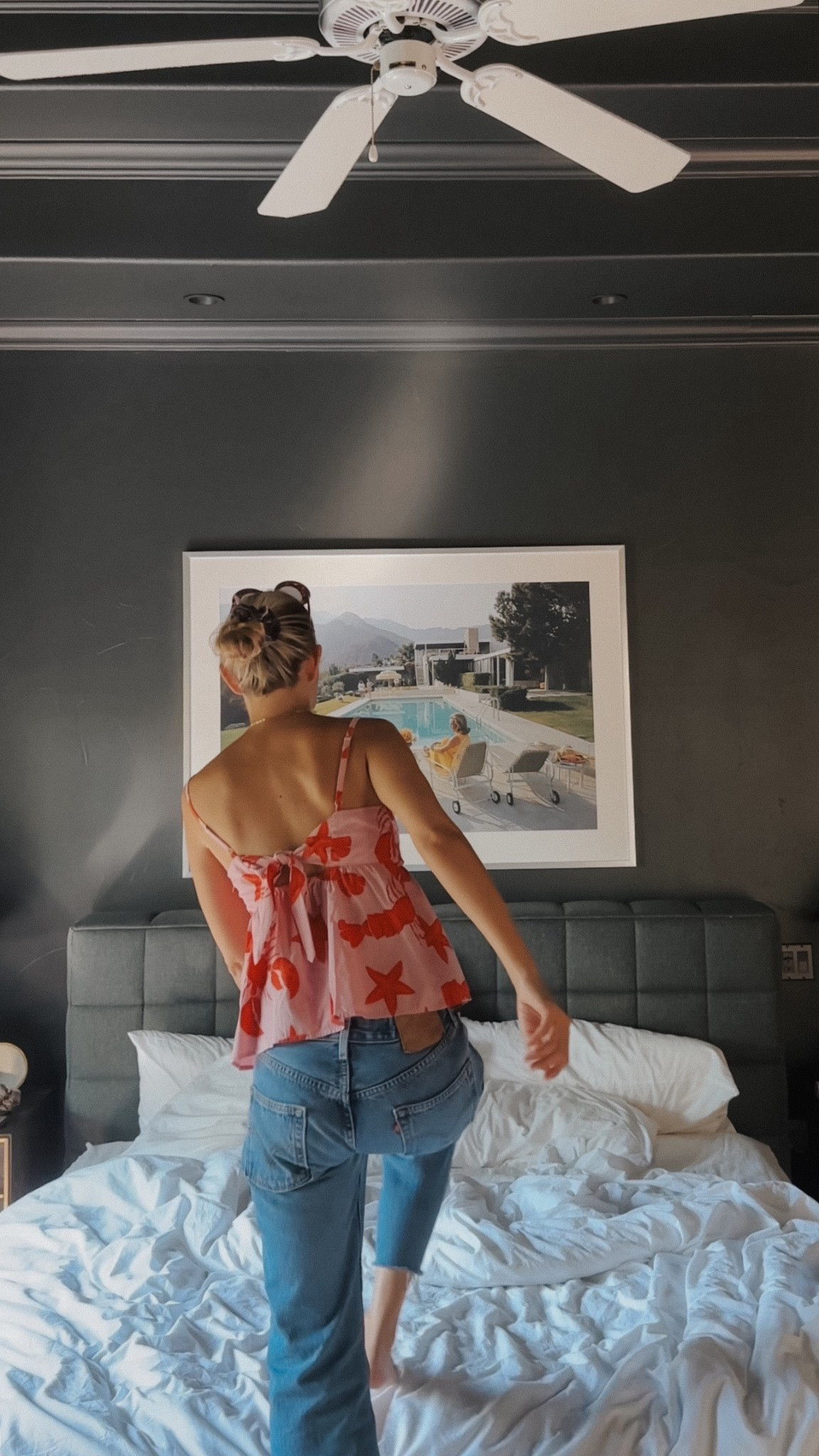 The art over our bed!

#LTKHome