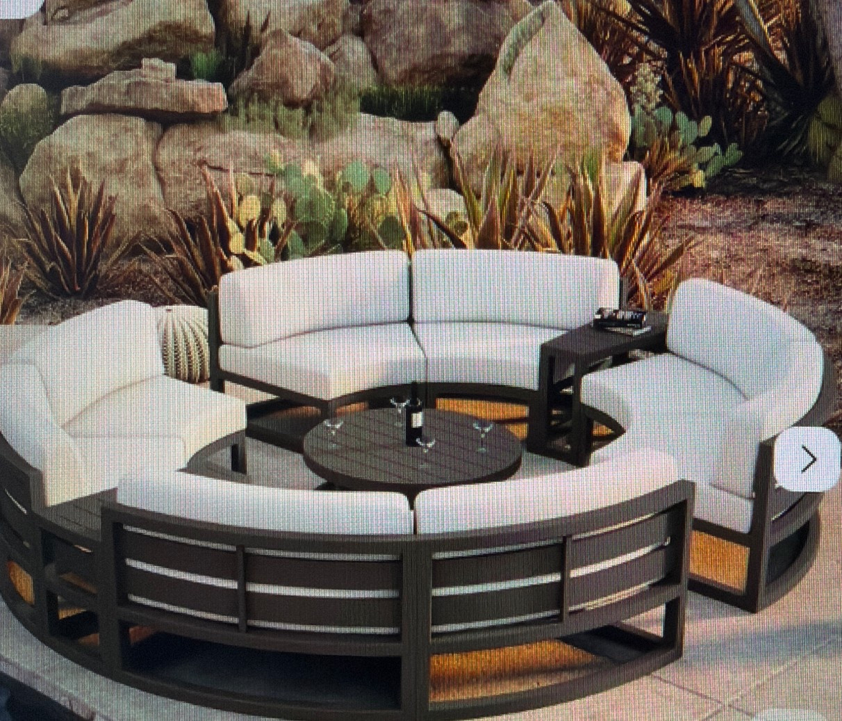Lakeview outdoor designs Misty Cove 7 pcs seating set curved sectional slate

#LTKHome #LTKSaleAlert #LTKSeasonal