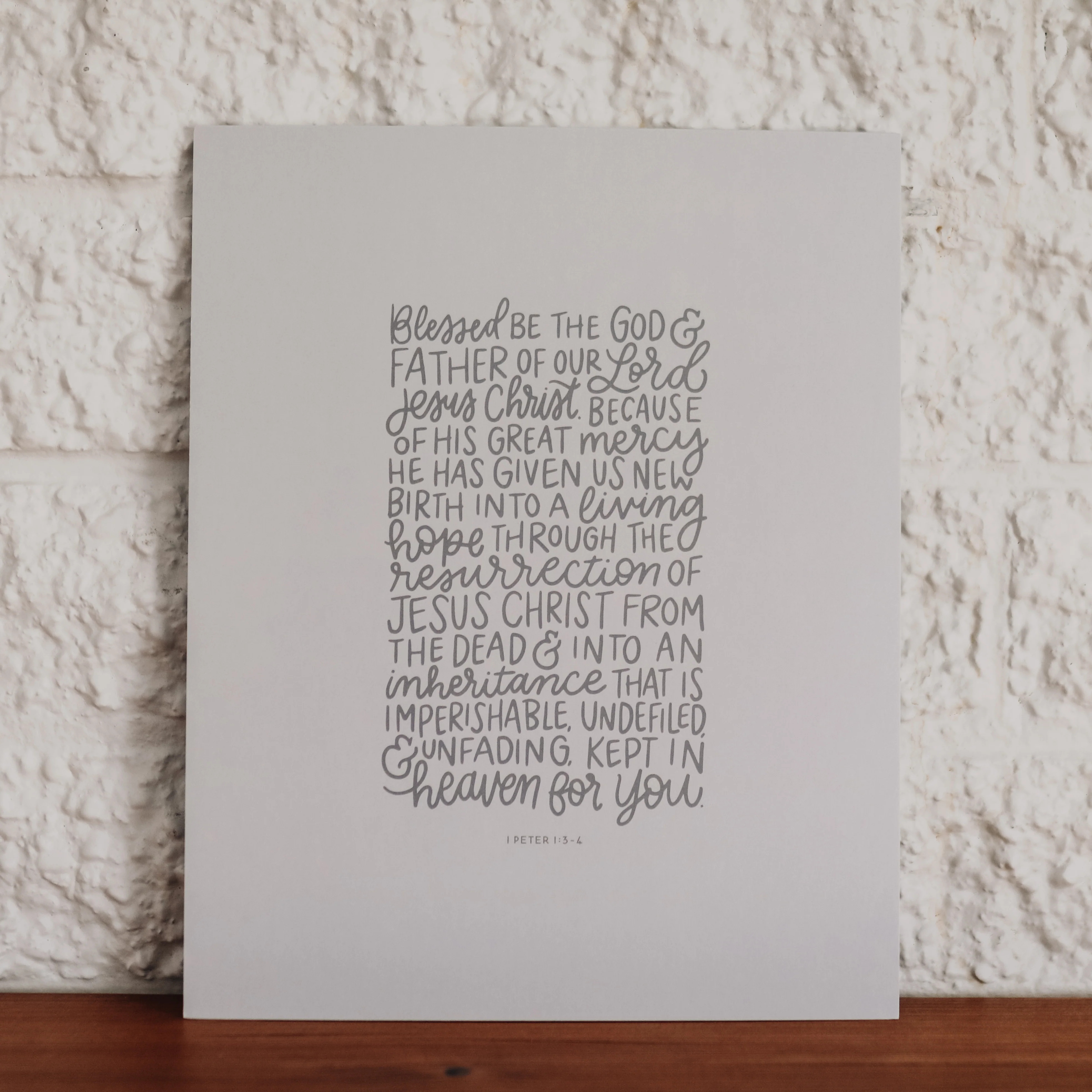 A Living Hope Print | The Daily Grace Co.