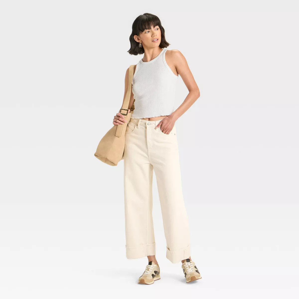 Women's Variegated Ribbed Tank Top - Universal Thread™ | Target