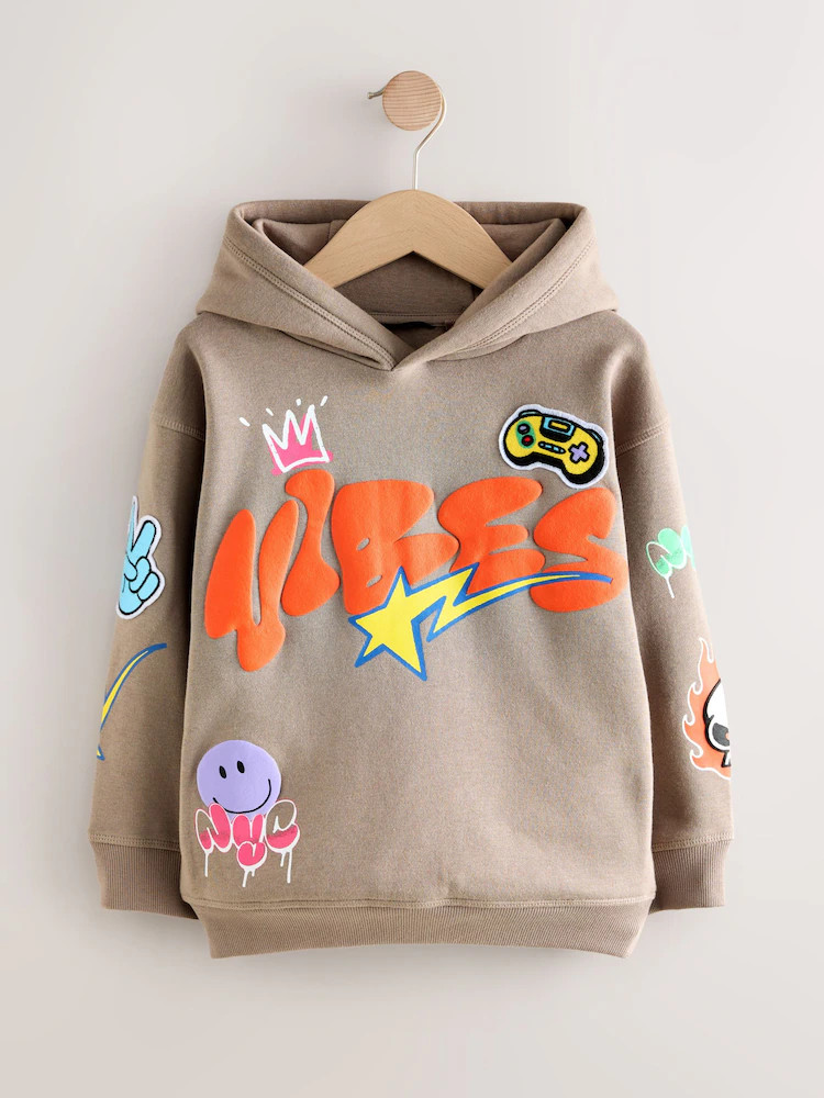 Stone Vibes Older Boys Graphic Print Hoodie (3-16yrs) | Next US
