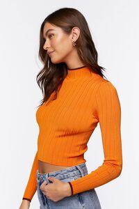 Ribbed Sweater-Knit Mock Neck Top | Forever 21 (US)