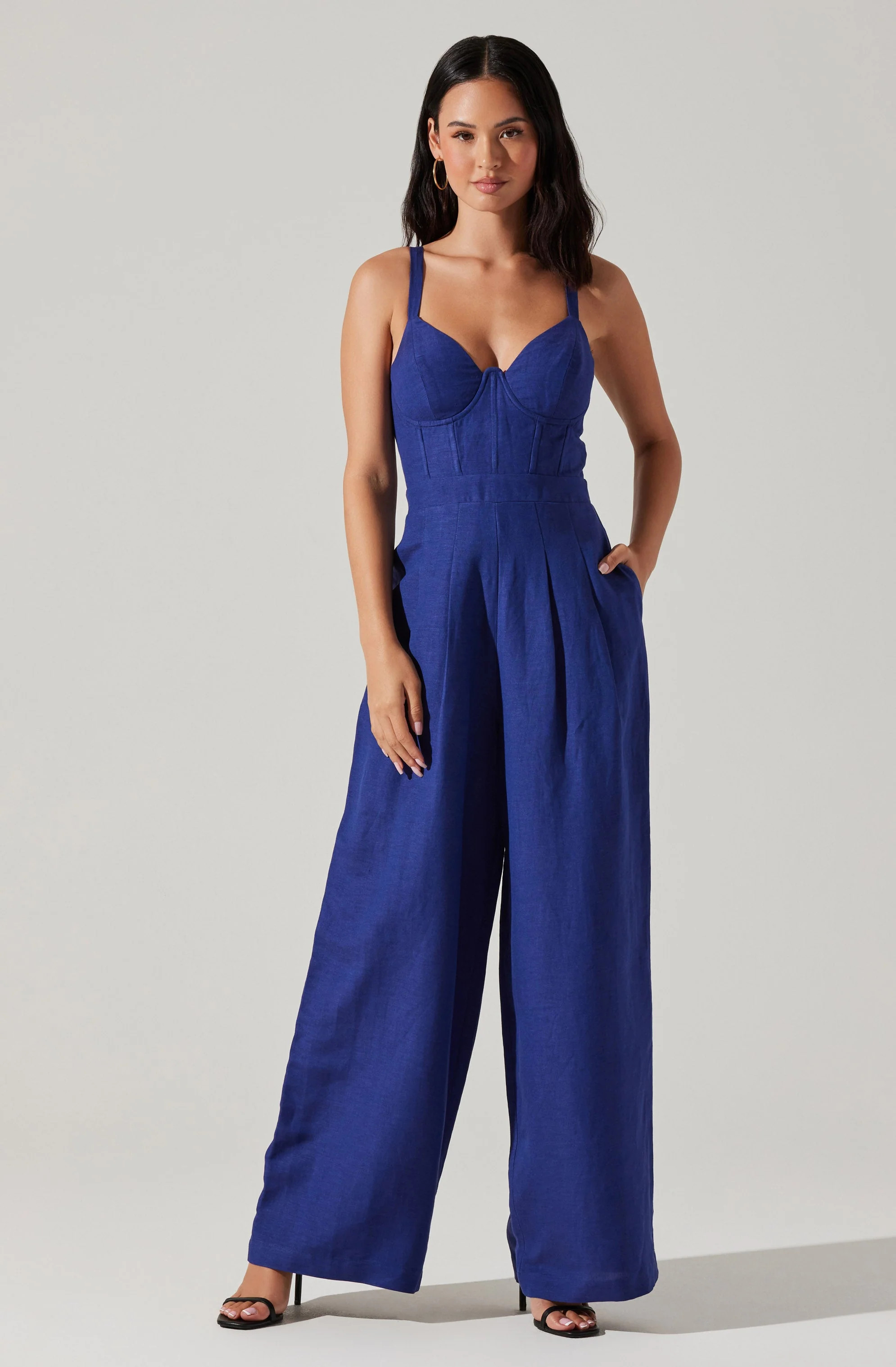 Caspar Wide Leg Jumpsuit | ASTR The Label (US)