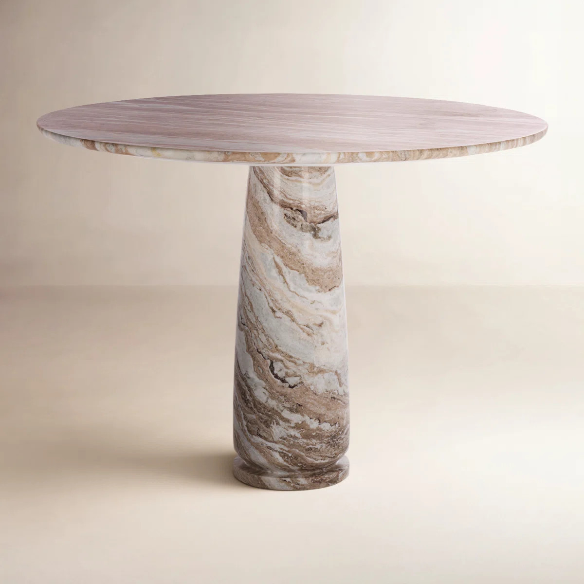 Alysson 42" Round Marble Dining Table | Wayfair North America