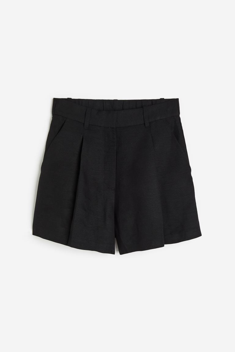 Linen-blend Bermuda Shorts | H&M (US + CA)