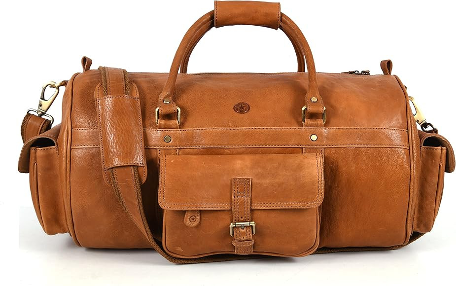 Visit the AARON LEATHER GOODS VENDIMIA ESTILO Store | Amazon (US)