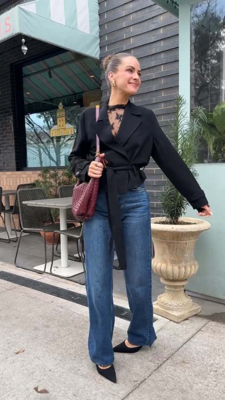 OOTD ✨ for a lunch meeting
Jacket S 
Top S
Jeans 26


#LTKgrwm #LTKootd #LTKdayinmylife