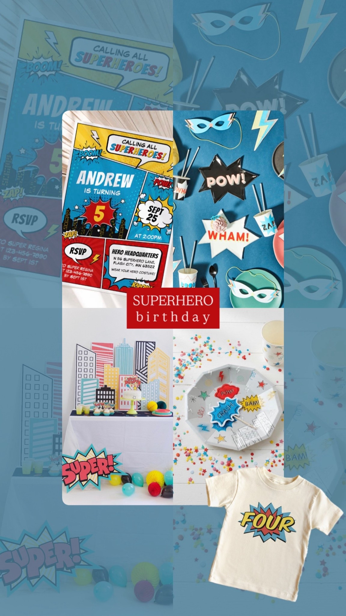 Superhero Comic Birthday Party Theme 🦸🏼‍♂️ #LTKParty

#LTKKids