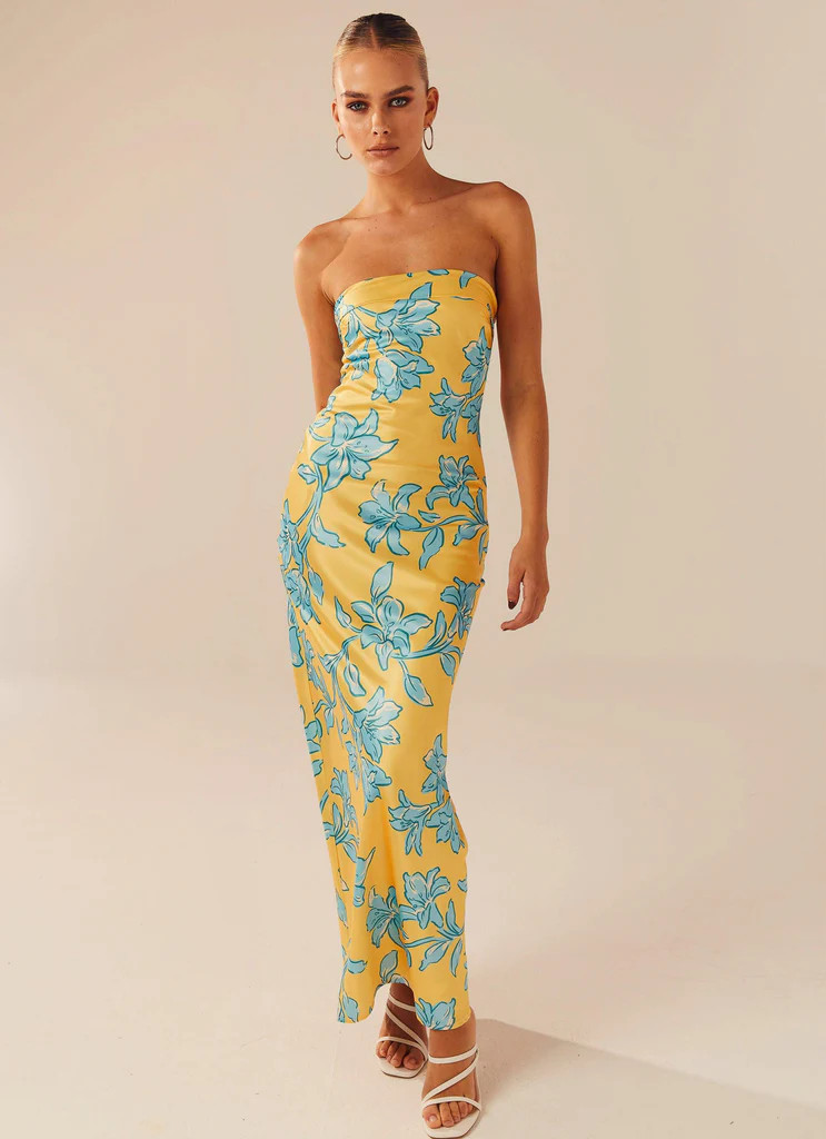 Summer Lover Maxi Dress - Golden Bloom | Peppermayo (Global)