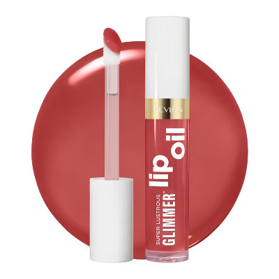 Revlon Super Lustrous Glimmer Lip Oil - Moisturizing - 008 Just Toasty - 0.13 fl oz | Target