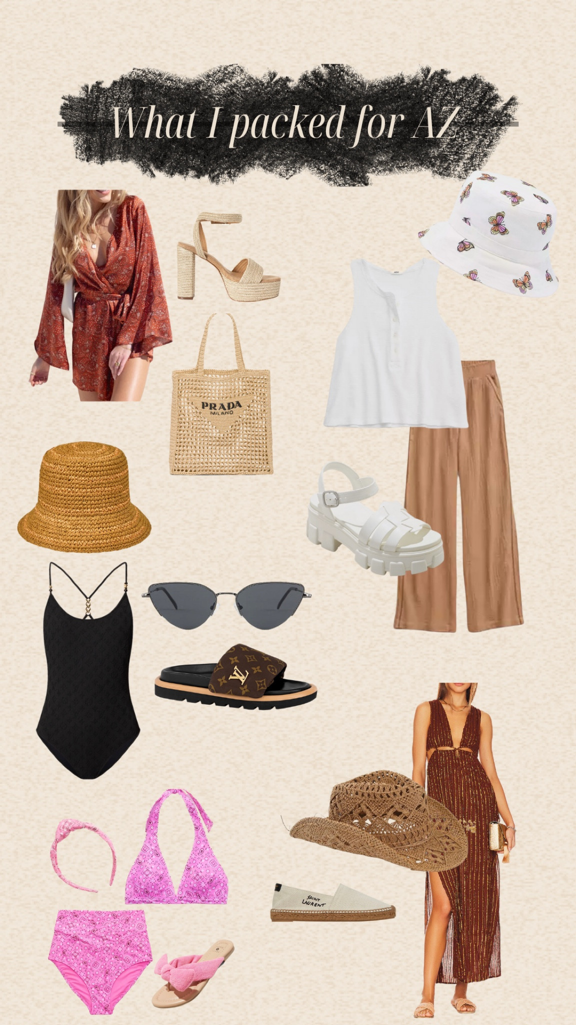 What I packed for my Arizona Trip! spring and summer attire essentials 

#LTKbeauty #LTKcurves #LTKswim