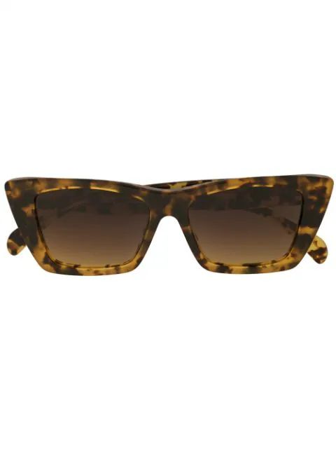 ANINE BING Levi cat-eye Frame Sunglasses - Farfetch | Farfetch Global