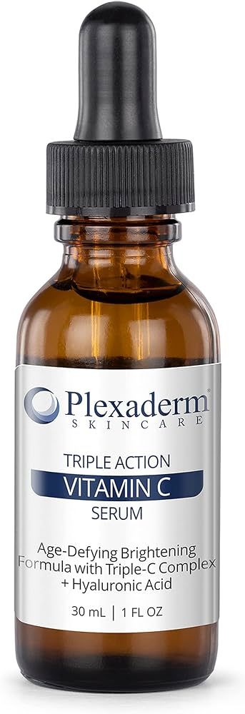Plexaderm - Vitamin C Serum for Face, Serum Vitamin C and Hyaluronic Acid, Face Brightening Serum... | Amazon (US)