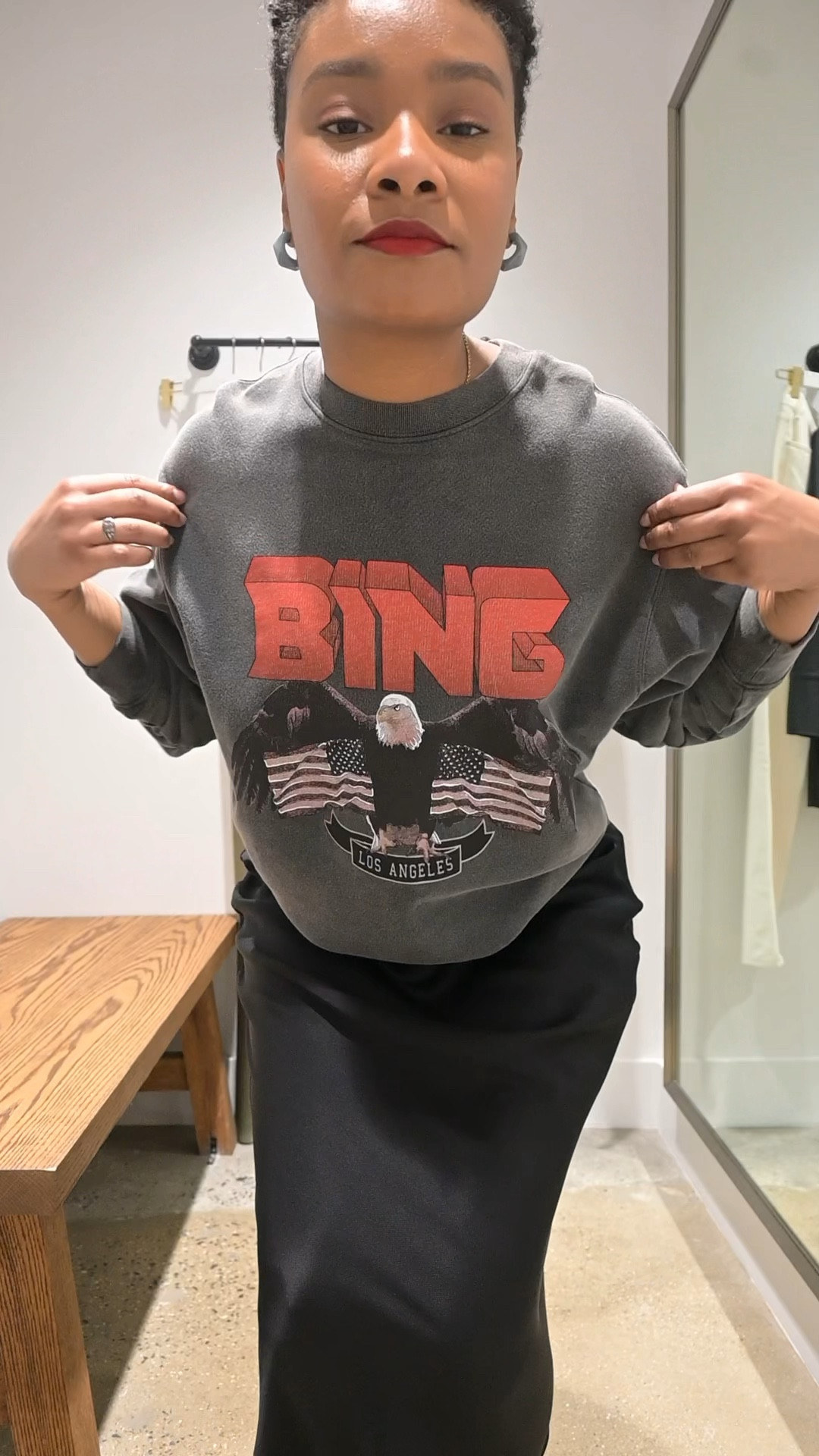 Comfy sweatshirts and silk skirts all fall! 

#falloutfit #silkskirt #fallfashion

#LTKSeasonal #LTKstyletip #LTKVideo