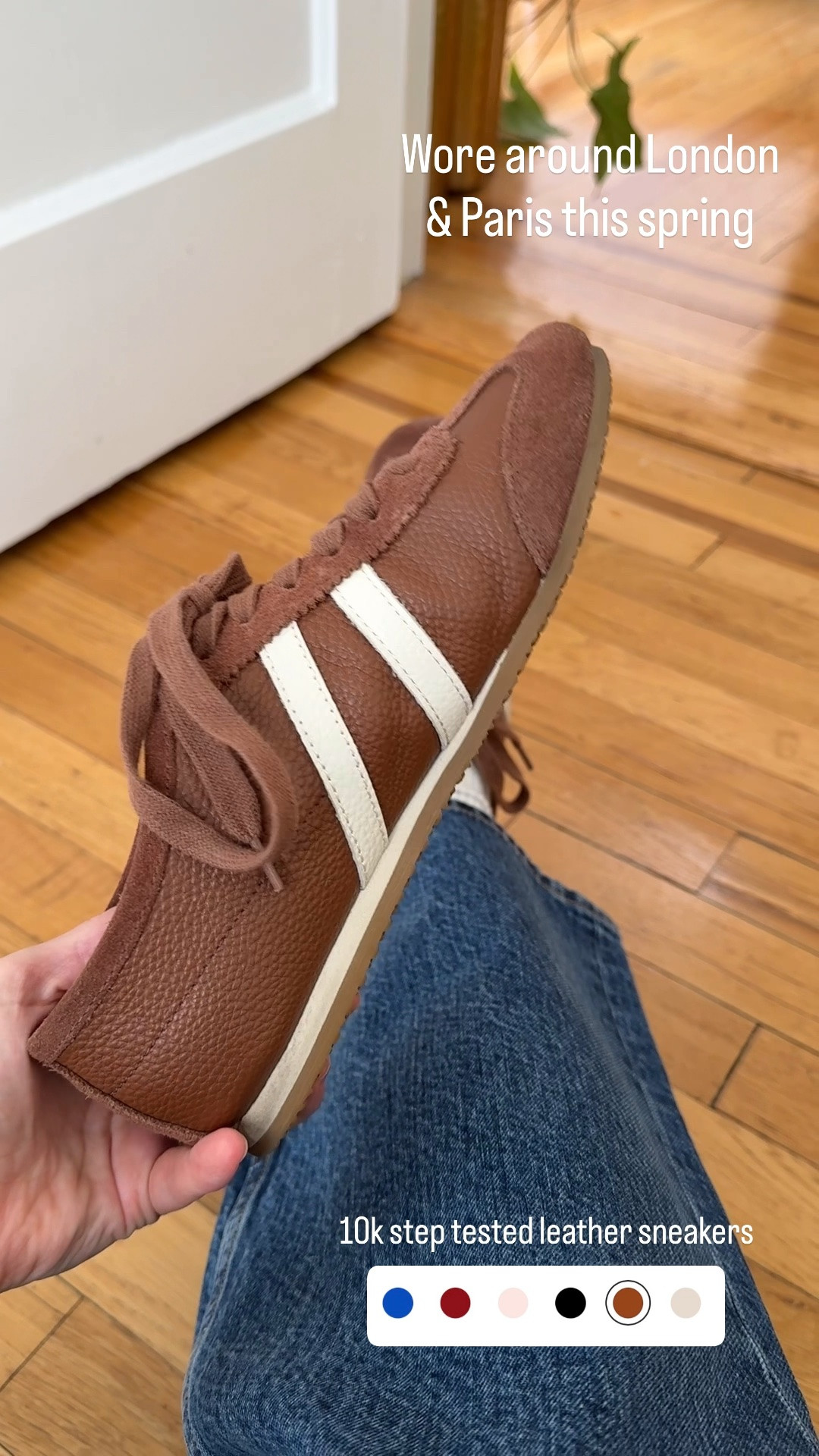 Leather sneakers for fall transition. 10k step tested & free shipping. Lots of color options #fallfashion

#LTKSeasonal