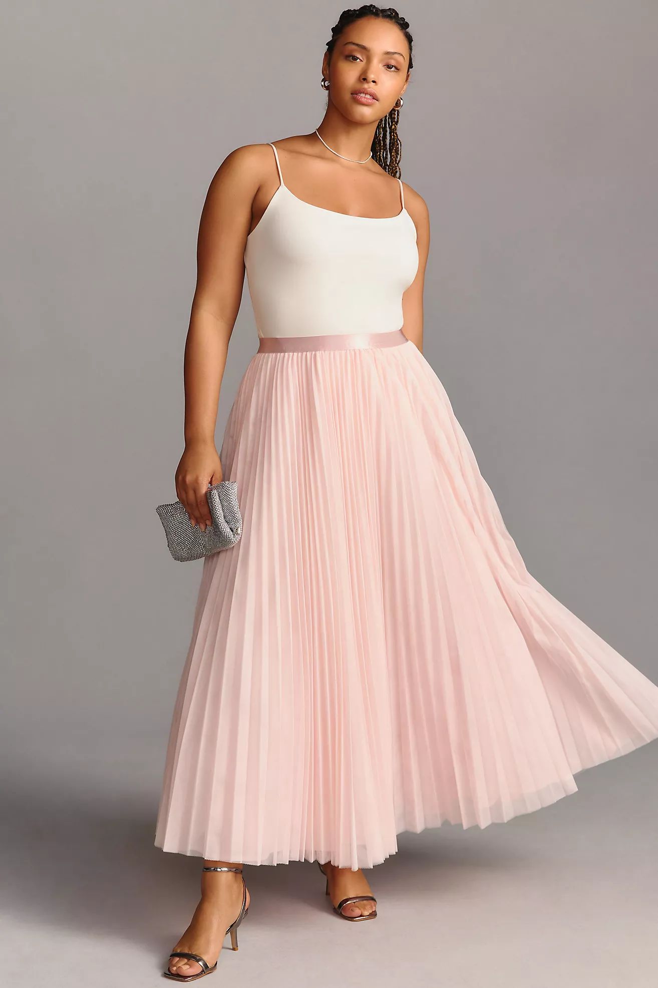 Hutch Pleated Tulle Skirt | Anthropologie (US)