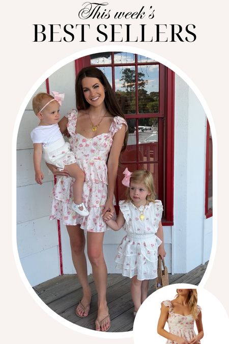 This floral dress looks like LoveShackFancy but it’s much more affordable!
Summer dress, summer outfit, family outfits, minidress, toddler outfit, baby outfit 

#LTKSeasonal #LTKfamily #LTKfindsunder100