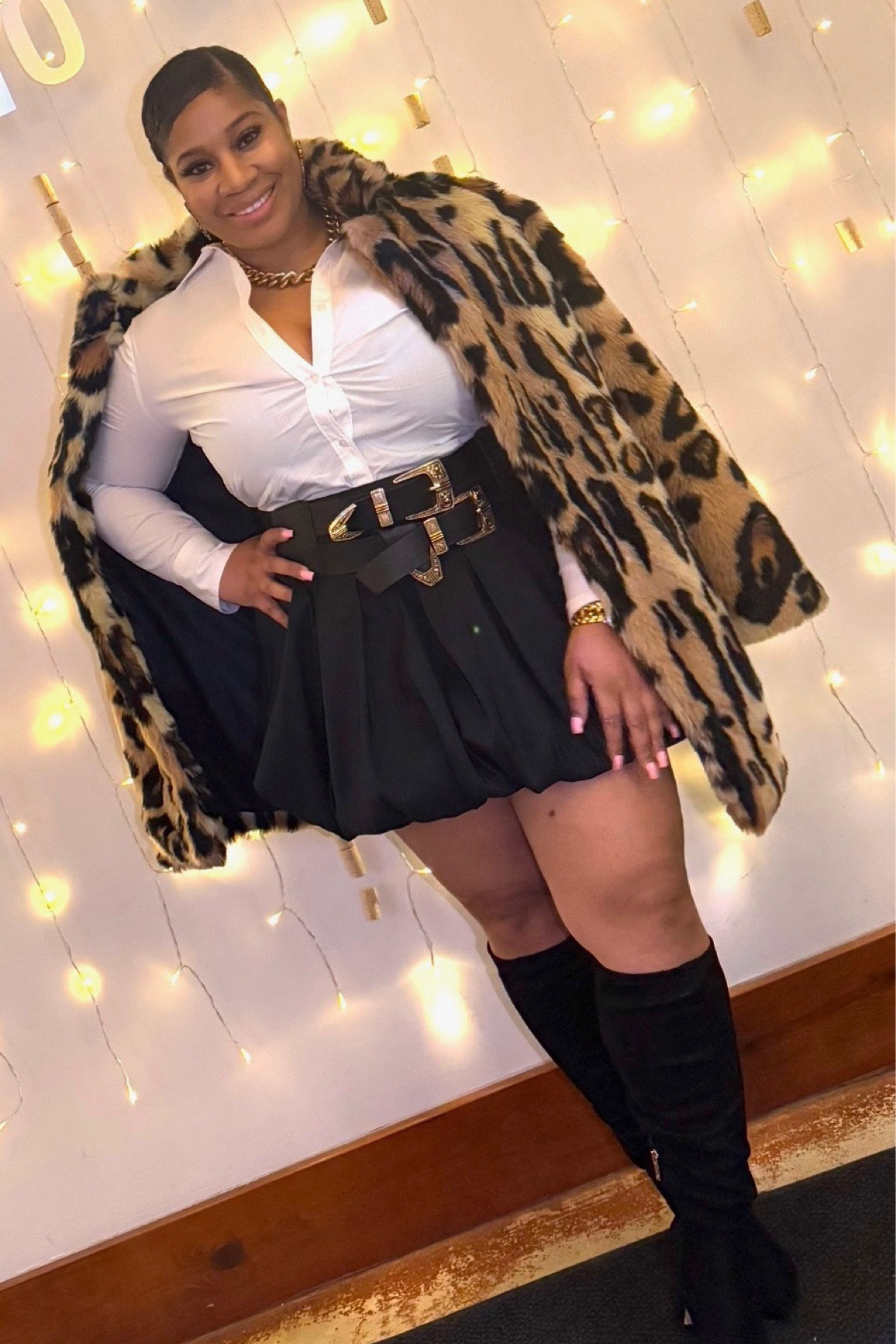 Decided to go shopping in my closet for a last minute holiday party look. I’m so glad I grabbed this skirt when it was on sale!

Outfit details linked for you. I can’t link the coat, it was thrifted 🐆🤍🖤 

#LTKSeasonal #LTKWatchNow #LTKHoliday

#LTKStyleTip #LTKGiftGuide #LTKParties