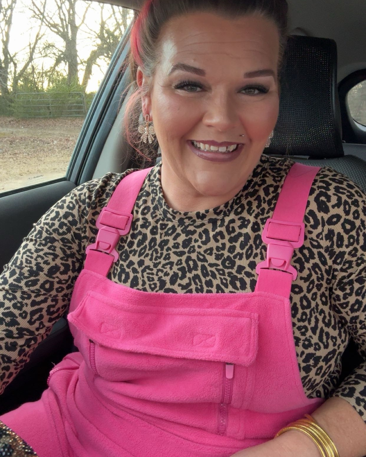 Fleece overalls love them💕