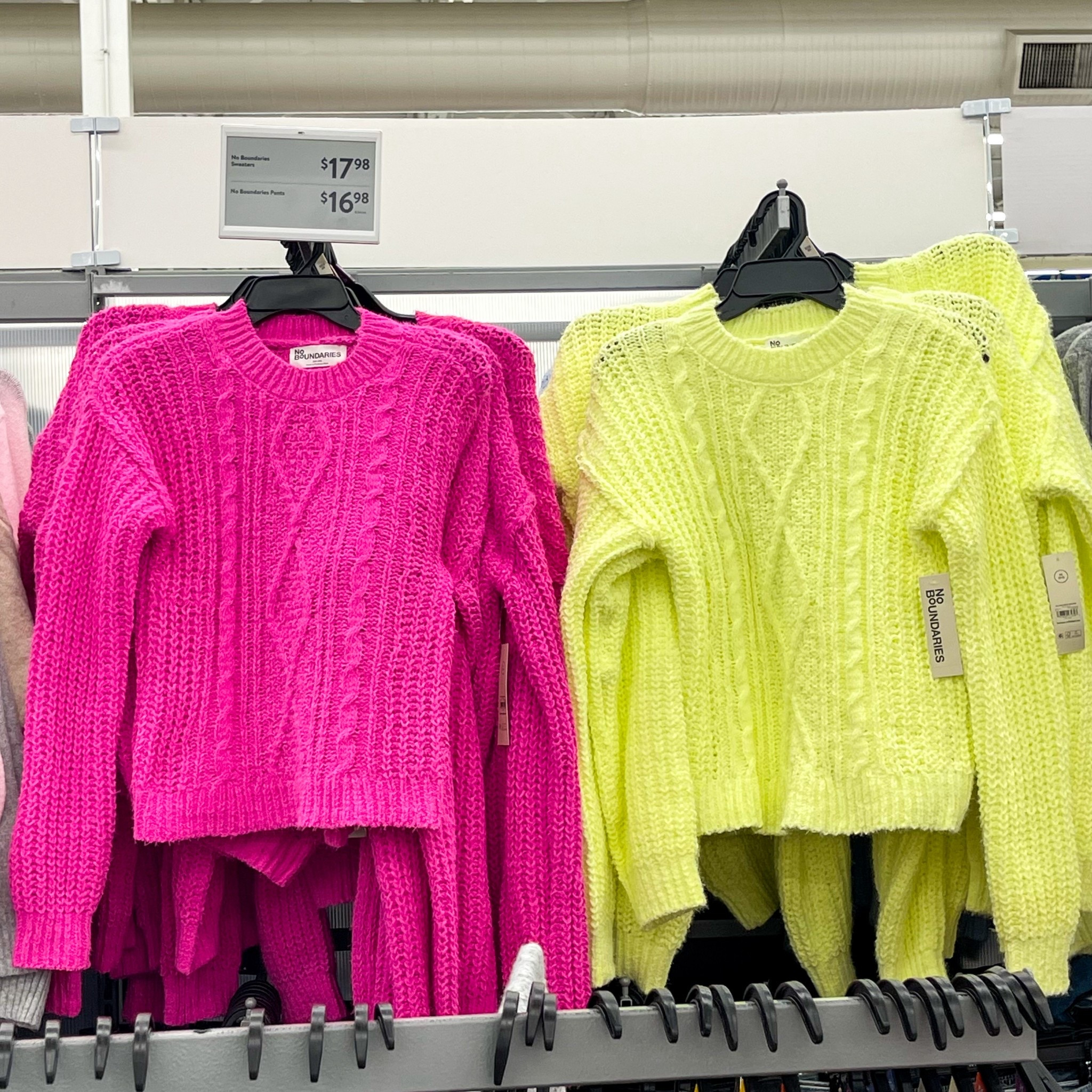 Love these bright colors for winter! These sweaters are from the No Boundaries line at Walmart and are super affordable.

#walmart
#walmartfashion
#noboundaries
#winterstyle

#LTKgrwm