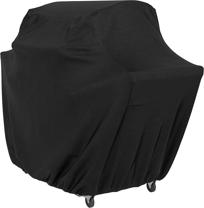 Amazon Basics Gas Grill Barbecue Cover, 46 inch / Small, Black | Amazon (US)