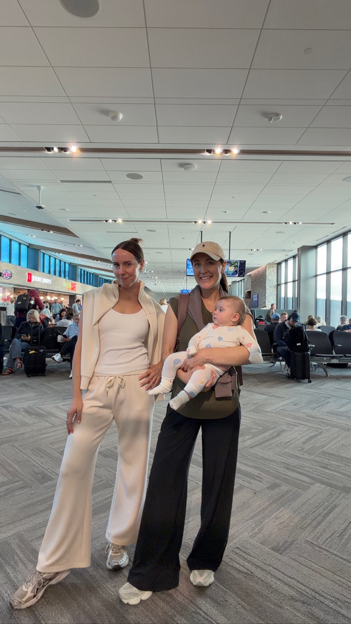 Our cute and comfy travel day outfits!

#LTKBaby #LTKTravel #LTKootd