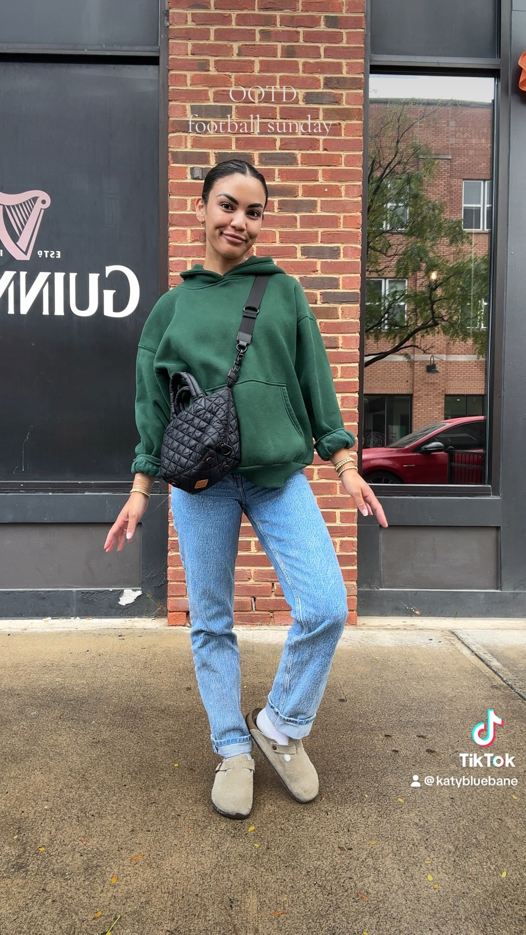 football Sundays ootd 