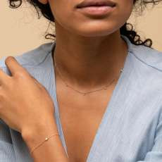 Diamonds Station Necklace | Mejuri (Global)