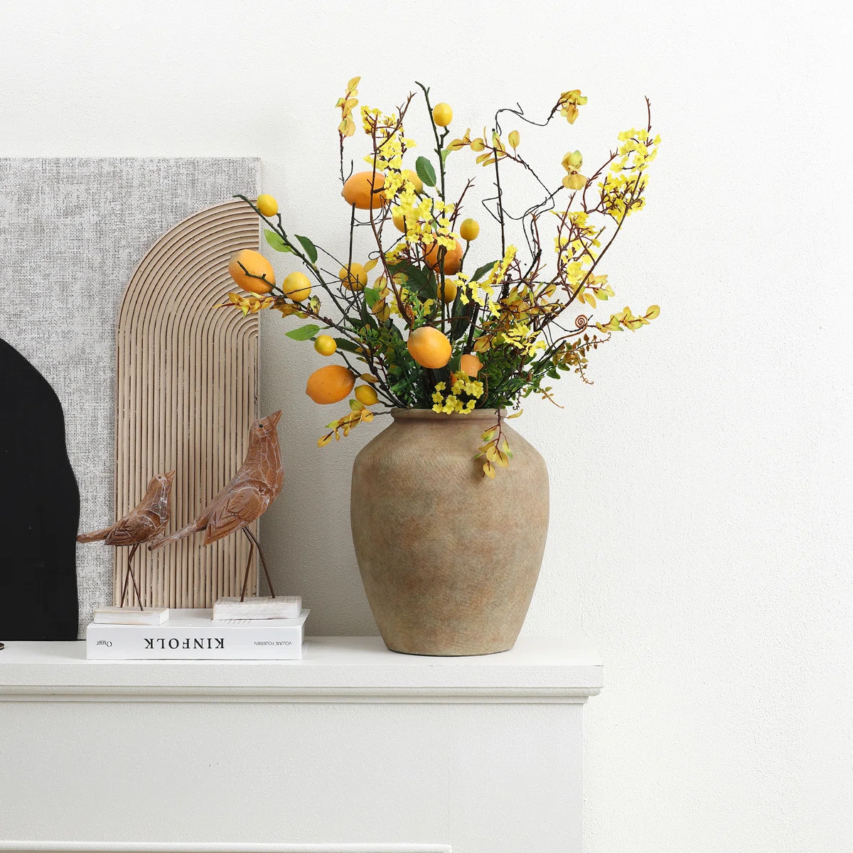 Dovecove Terracotta Tall Vase & Reviews | Wayfair | Wayfair North America