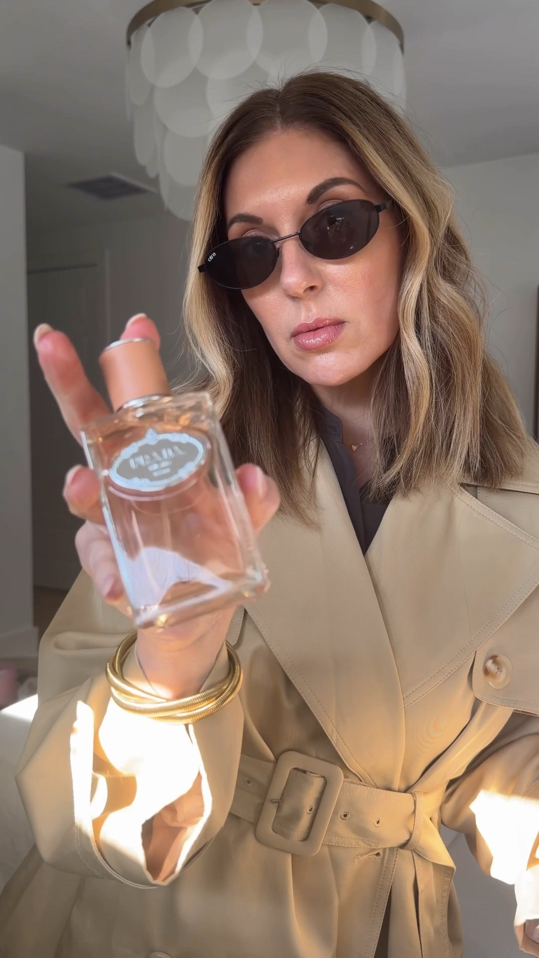 Finishing touches before heading out. Sunglasses straightened. Lip gloss on. A scent I never skip. @Commense 

#LTKgrwm #LTKmorningroutine #LTKootd