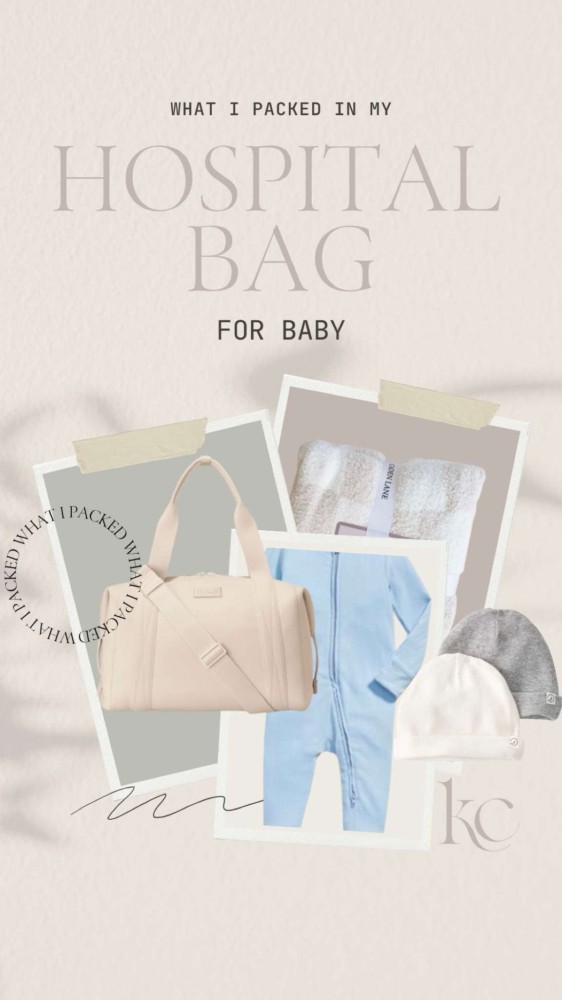 What I packed in baby’s hospital bag 🫶🏼

#LTKBaby #LTKStyleTip #LTKFindsUnder50